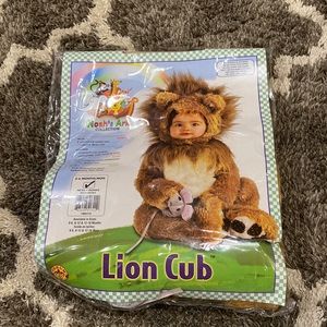 Cowardly Lion Costume 0-6months